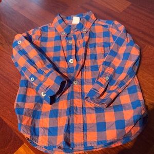 Baby Gap Boys 2t top. EUC orange and blue